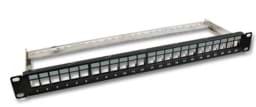 Zeige Details für 19 Zoll Verteilerfeld 1HE, 24 Port, schwarz Bild von 19 Zoll Verteilerfeld 1HE, 24 Port, schwarz