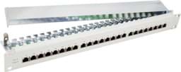 Zeige Details für Patchpanel CAT.6A Lichtgrau/schwarz Bild von Patchpanel CAT.6A Lichtgrau/schwarz