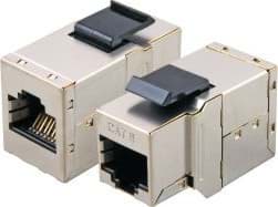 Zeige Details für Modular-Adapter Cat.6 RJ45 STP Snap-In, Metall Bild von Modular-Adapter Cat.6 RJ45 STP Snap-In, Metall