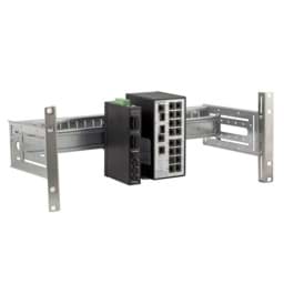 Hutschienenträger für das Rack Hutschienenträger für 19 Zoll