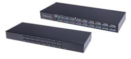 Zeige Details für KVM 16 Port, 19 Zoll, 1HE Bild von KVM 16 Port, 19 Zoll, 1HE
