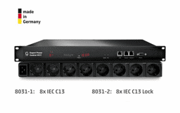 Zeige Details für PDU 8-fach - Anschlüsse hinten Bild von PDU 8-fach - Anschlüsse hinten