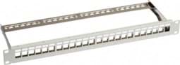 Zeige Details für 19 Zoll Verteilerfeld 1HE, 24 Port, lichtgrau Bild von 19 Zoll Verteilerfeld 1HE, 24 Port, lichtgrau