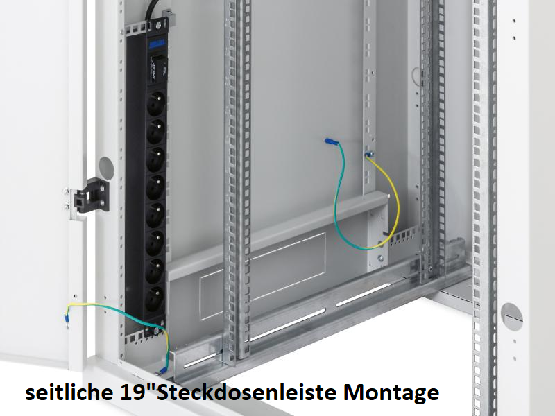 Komplett-Lüfterset für Netzwerkschränke - 80x80 mm Ventilator