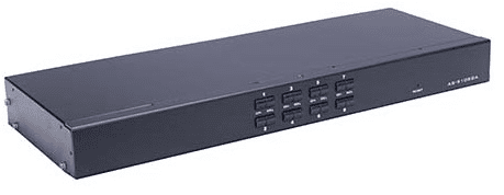 Bild von 8 Port KVM Desktop Switch (USB/DVI) 