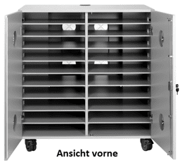 Notebookschrank und iPad-Schrank für Schule und Betrieb.