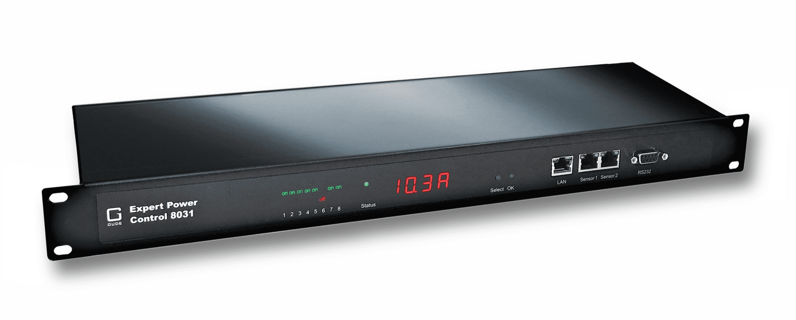 Bild von PDU 8x IEC13 Anschlüsse, 19 Zoll, 1HE