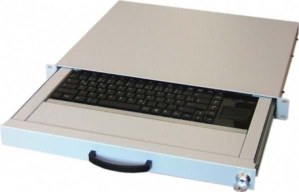 Bild von 19 Zoll US-Tastaturschublade  mit Touchpad 1HE