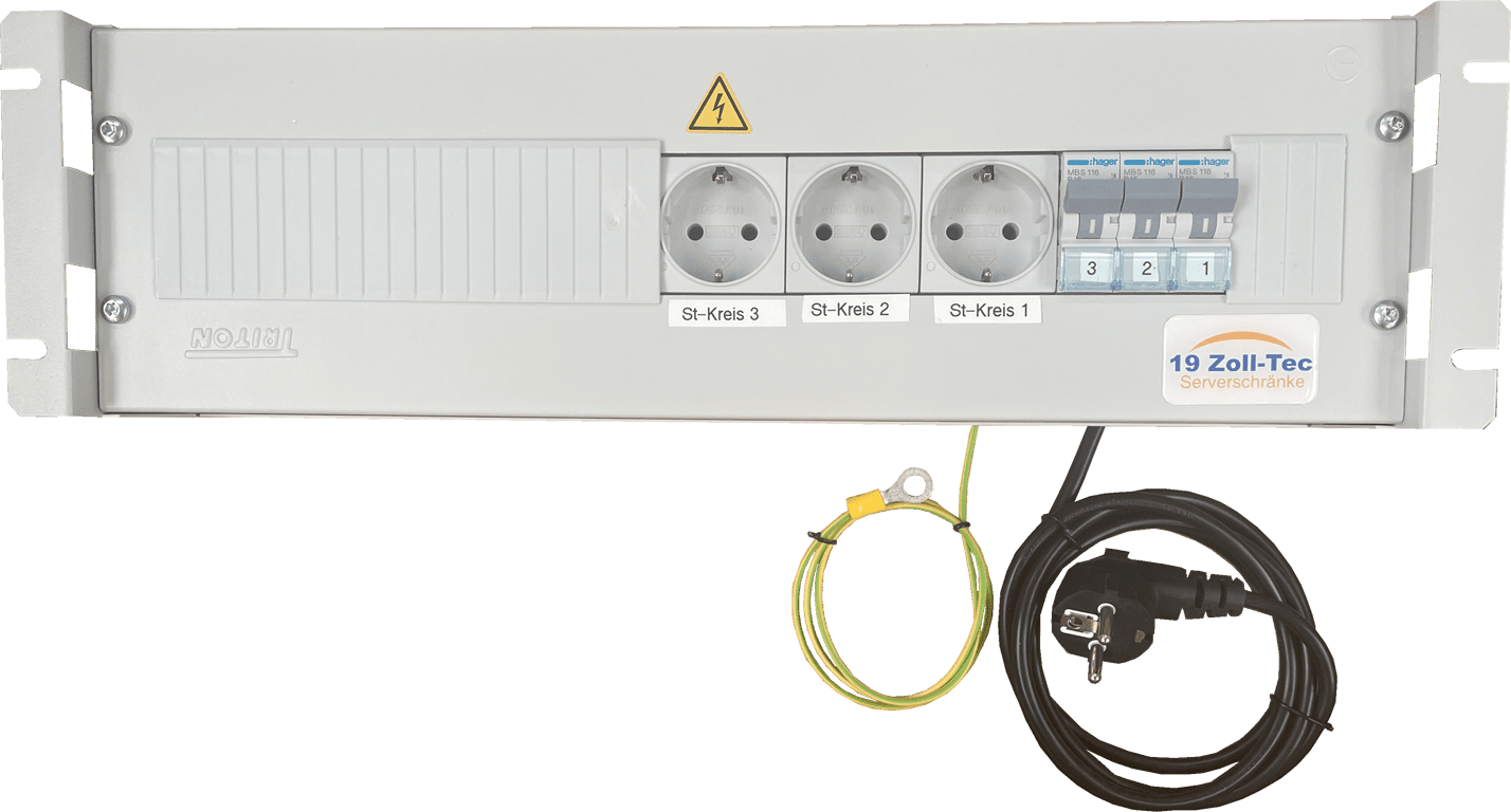 Abgesicherte Stromversorgung für die EDV-Technik