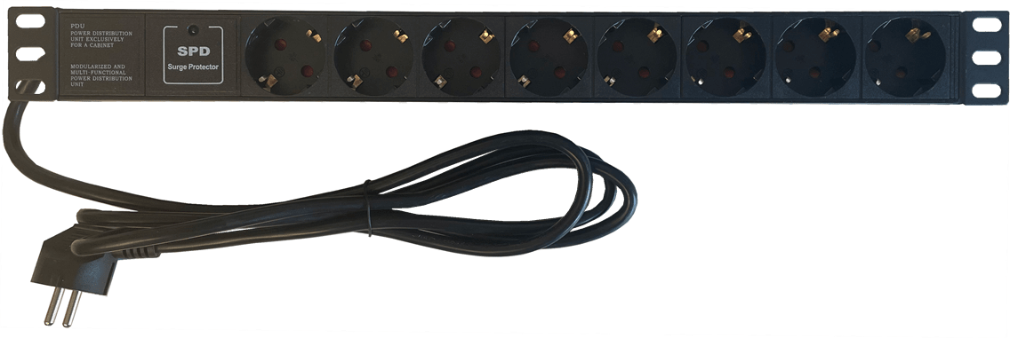 19 Zoll PDU mit Überspannungsschutz