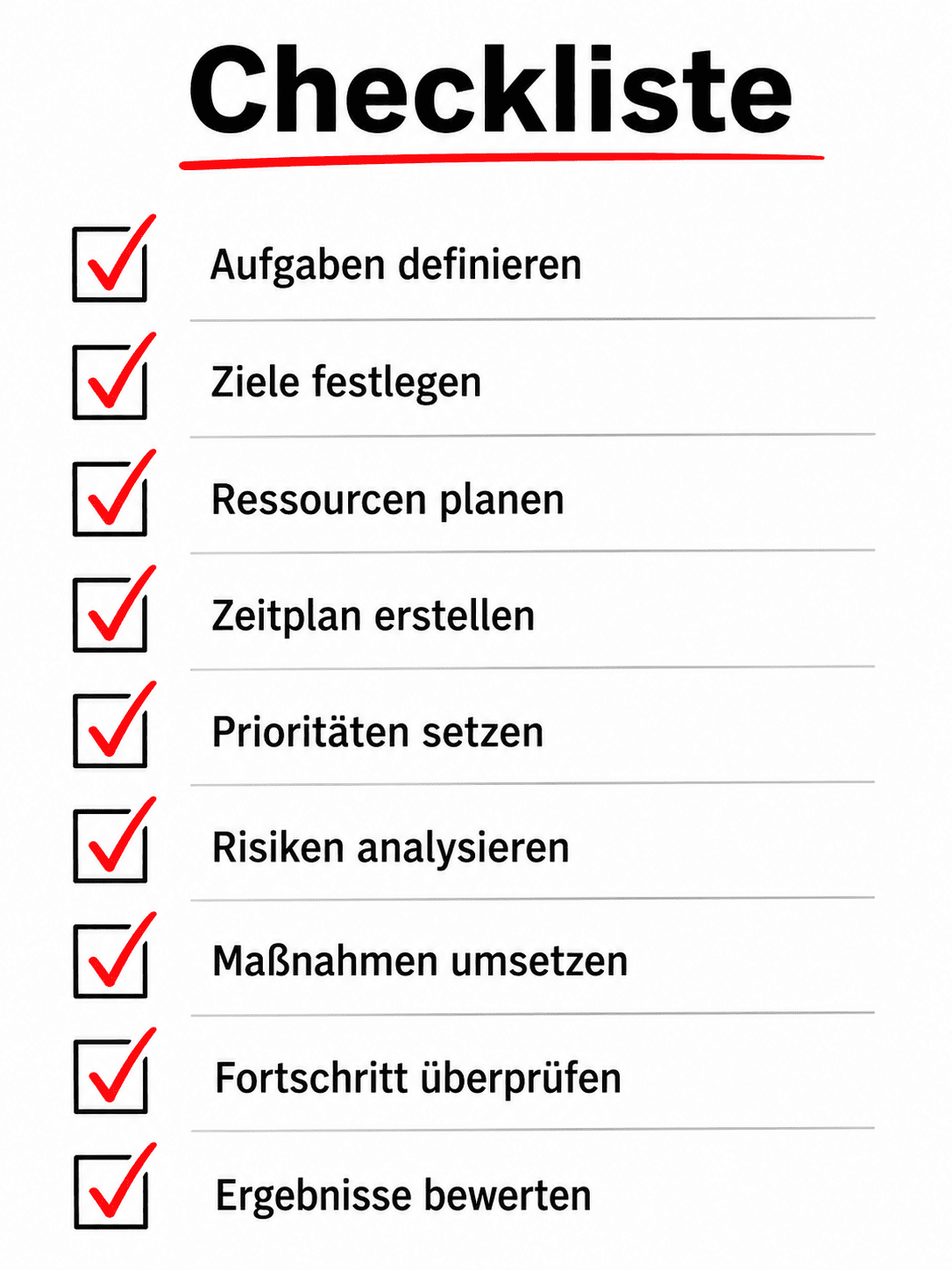 Checkliste bfür KI-Umgebung