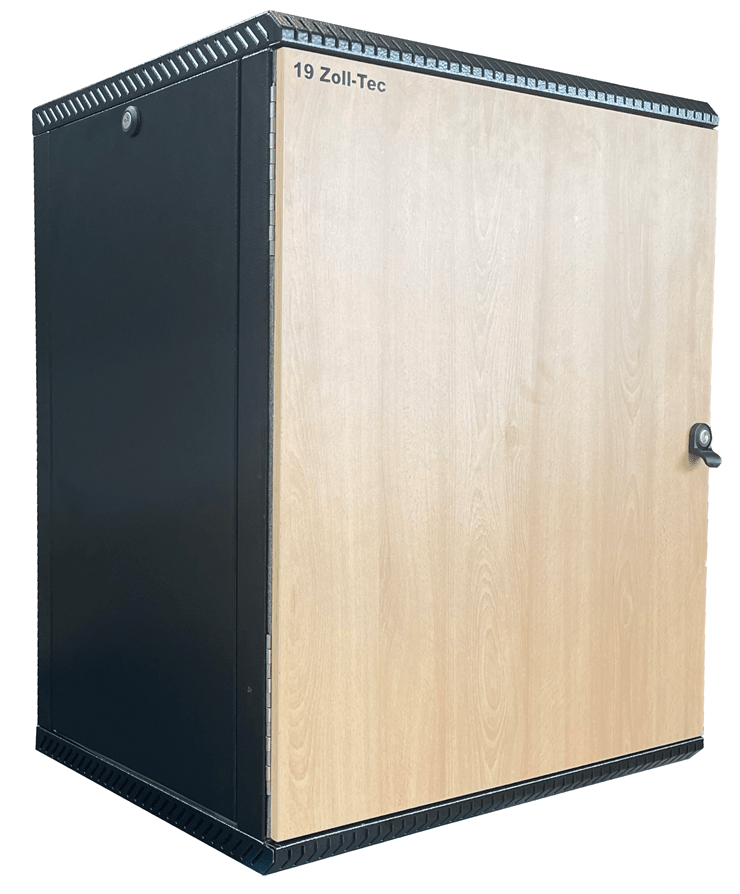 Büro EDV-Schrank mit Holzdekor