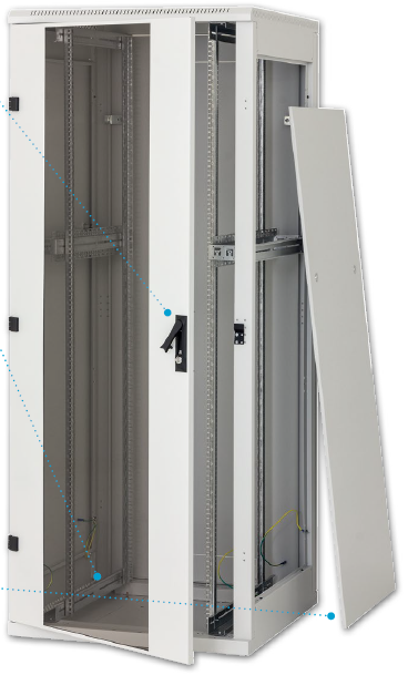 IT-Schrank von Triton mit 400kg Tragelast Triton EDV-Schrank