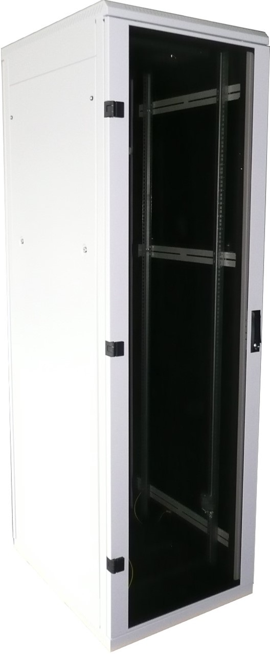 Akustikschrank - schallgedämmter Serverschrank 600x1000, 42 HE