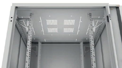 19 Zoll Schrank zum Zerlegen 800 breit und 1000 tief von ZPAS.